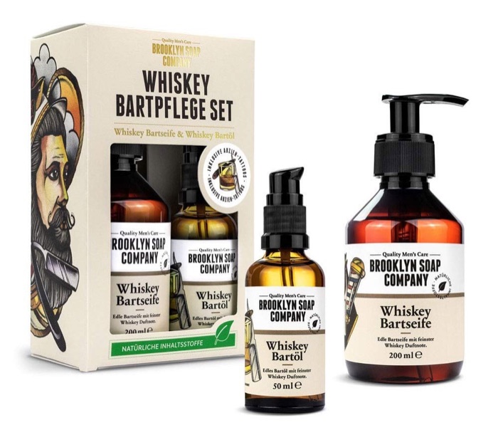 Brooklyn Soap Company Whiskey baardset