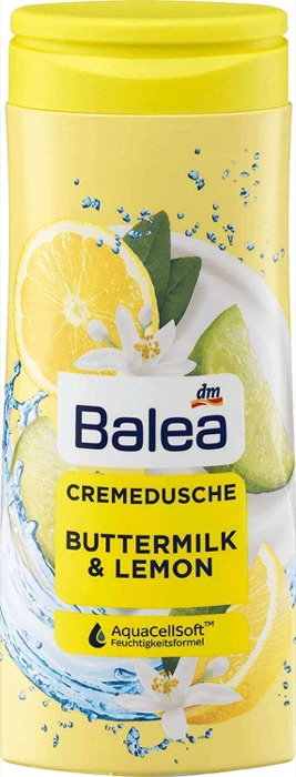 Balea doccia crema latticello e limone