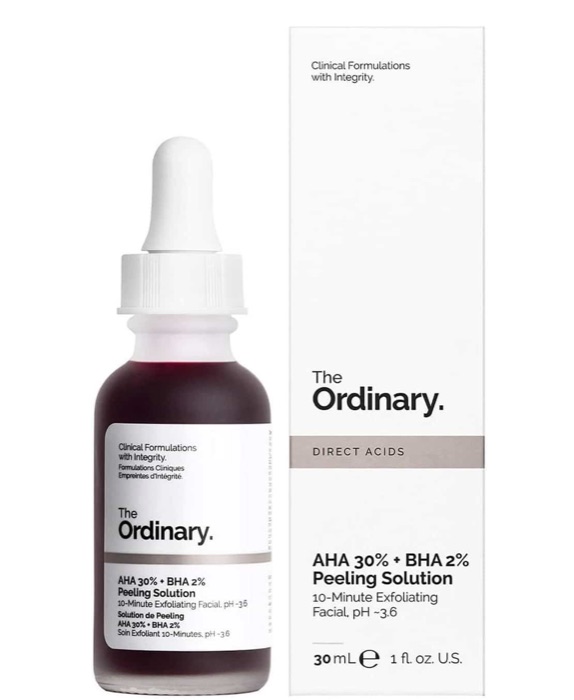 The Ordinary AHA 30% + BHA 2% Peeling Solution