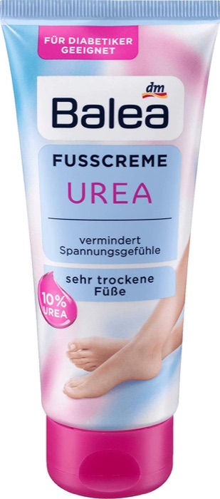 Balea fotkräm med urea