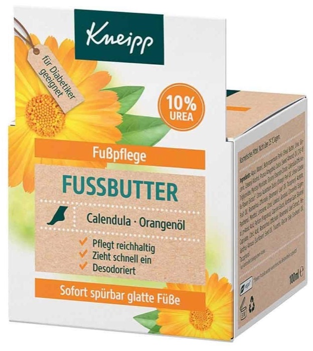 Kneipp burro per piedi