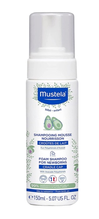 Mustela skumsjampo for nyfødte