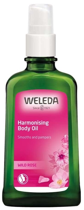 Weleda huile de soin à la rose musquée