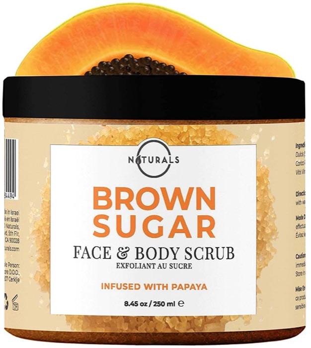 O Naturals Papaya Brown Sugar Scrub