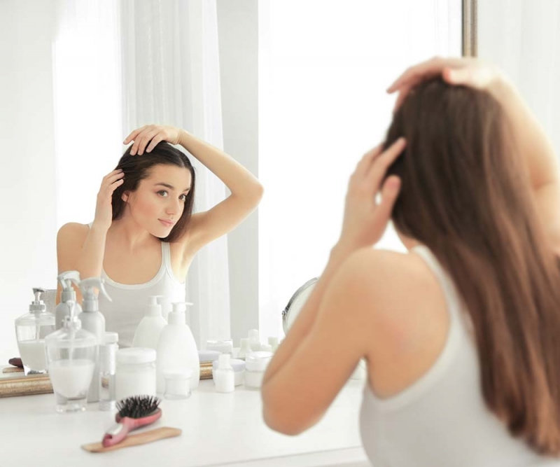 Haarausfall-Frauen Haarausfall-Frauen