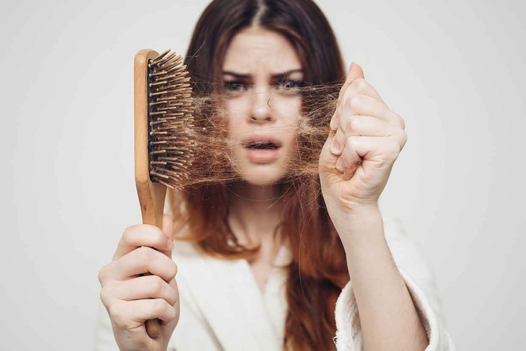 Chute de cheveux au minoxidil