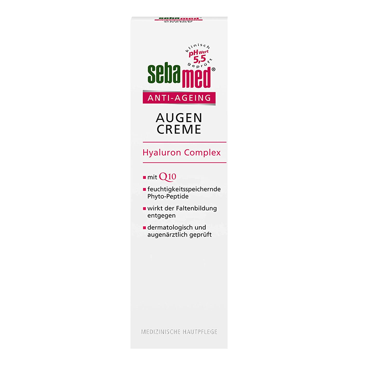 Pink Peptide Eye Serum - Anti-Falten Augencreme Mit Rosenöl, 30 Ml, Koreanische Hautpflege