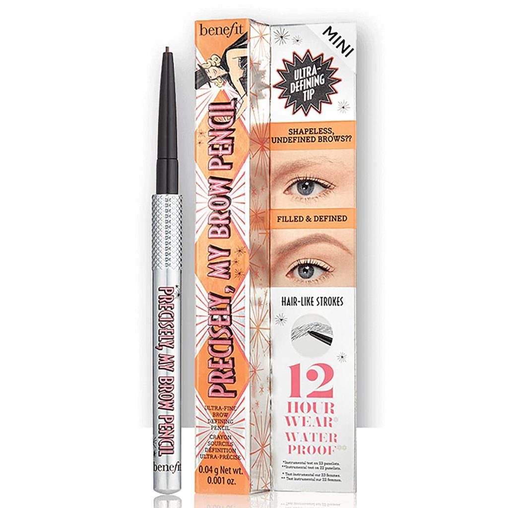 Eyebrow pencil test