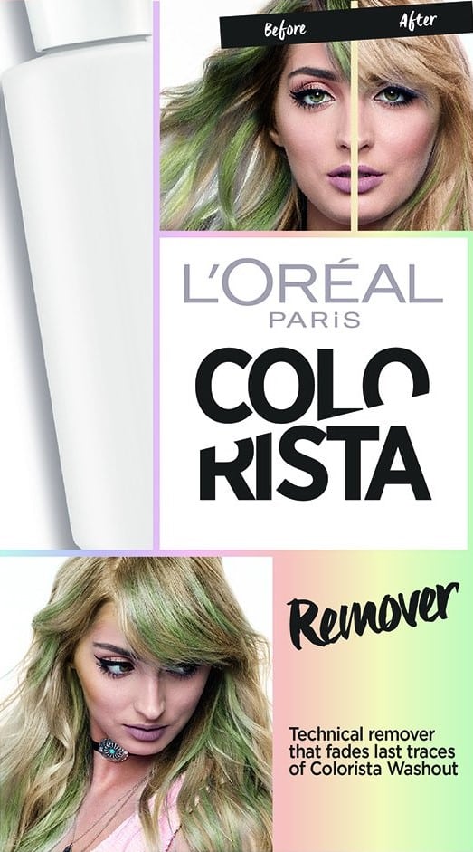 Hair colour remover