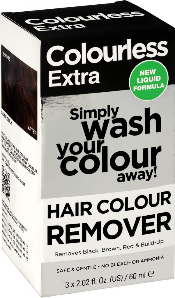 Hair colour remover