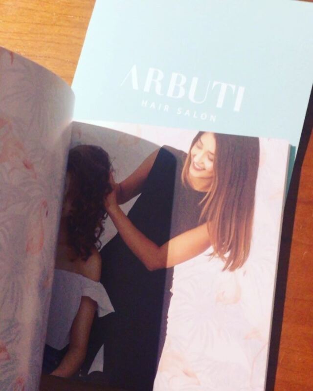 Αποτέλεσμα από το κομμωτήριο ARBUTI