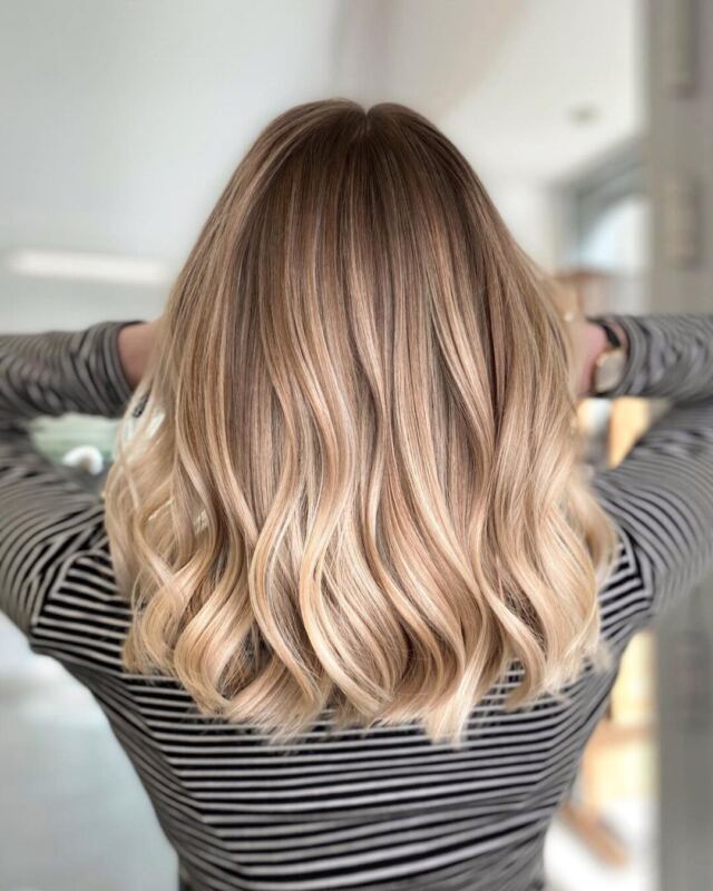 Balayage by 👱🏼‍♀ 🎨 ̈nchen ̈nchen ̈nchen ̈nchen ̈nchenfriseur